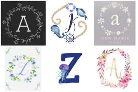 One of the most fun parts of decorating for christmas is to hang ornaments on the tree! Nursery Decor Series 30 Free Monogram Printables