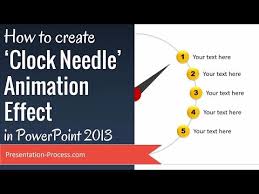 Powerpoint Tutorial For Clock Needle Animation Effect Presentation Process Creative Presentation Powerpoint Powerpoint Tutorial Creative Presentation Ideas