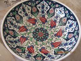 Ceramic Plate Ceramic Tile Cini Tabak Tabak Kaseler Seramik