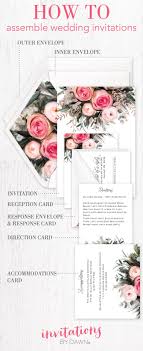 Assembling Wedding Invitations When You Re Ready To Mail Your Wedding Invitations This Is The Proper Way To Assemble Them Into The Envelopes E Card