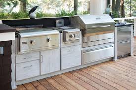 Outdoor kitchen cabinets stainless steel. Stainless Steel Outdoor Kitchens Pictures Tips Ideas Hgtv