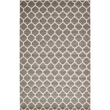 Unique Loom Trellis Philadelphia Gray Beige 10 6 X 16 5 Area Rug 3128620 Trellis Rug Area Rugs Beige Area Rugs