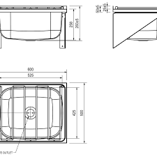 lds drip sink/ cleaner sink