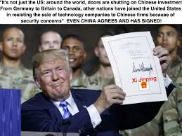 The Chinese Are So Concerned And Don T Trust Their Own Security Even They Have Signed Dont Trust Britain Germany