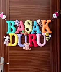 Basak Duru Isimli Kiz Bebek Kapi Susu Modeli Felting Projects Baby Shower Diaper Cake Baby
