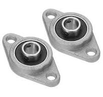 2 Pcs 5/16" Pillow Block Bearing, Inner Bore Ball Housing Mounted