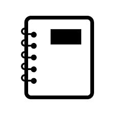 Notebook Of Paper With Spring Free Vector Icons Designed By Freepik Sketch Icon Book Icons Instagram Highlight Icons