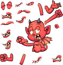 Check spelling or type a new query. Devil Cartoon Character 2461842 Vector Art At Vecteezy