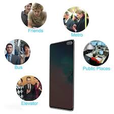 Zagg invisibleshield ultra privacy screen protector for samsung galaxy s10 clear. 9d Full Coverage Privacy Tempered Glass For Samsung Galaxy S10 Plus Anti Spy Screen Protector For S10 Anti Glare Protective Film Phone Screen Protectors Aliexpress