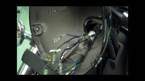 Headlight auxiliary light tail/brake light turn signal licence light meter. Yamaha V Star Dragstar Front Signal Lights New Youtube