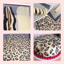 Comment Realiser Une Couverture De Gateau En Pate A Sucre Ou Pate D Amande Motif Leopard Torta Animal Print Paso Cupcake Cake Cake Desserts Creatieve Taarten