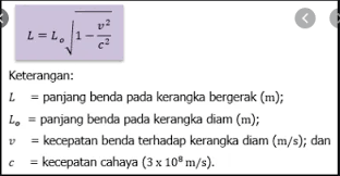 Contoh Soal Kontraksi Panjang Daring Kelas Xii Ilmu Alam Sma Negeri 1 Juhar Fisika Eka Ku Suka