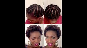Creativity knows no bounds when it comes to natural hairstyles for longer hair or those with extensions. Flat Twist Out On Short Medium Length Natural 4c Hair Youtube