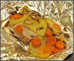 Turkey Burger Hobo Packets Recipe Foil Packet Meals Campfire Food Turkey Burger