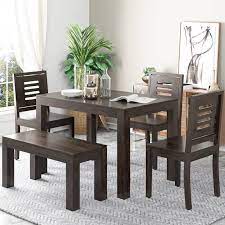 Our online store is filled with many wood, metal, chrome, modern, contemporary, and retro dinette sets, dining tables, tall and extra tall swivel bar stools, home bar furniture, pub. Dining Table à¤¡ à¤‡à¤¨ à¤— à¤Ÿ à¤¬à¤² Designs Buy Dining Table Set Online From Rs 6990 Flipkart Com