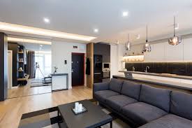 Interior Photography Dark Cozy 2 Room Apartment On Behance Apartment Design Apartment Room One Bedroom Apartment