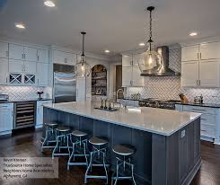 Providing home improvement services in columbus, ohio & surrounding central ohio area. White Shaker Cabinets With A Large Kitchen Island Masterbrand