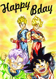 Get up to 35% off. Dragon Ball Z Birthday Cards Free Printable Cards Printbirthday Cards