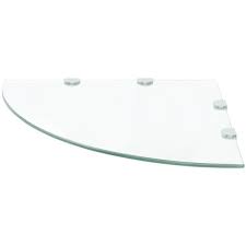 Sublimez votre intérieur avec notre sélection d'étagères murales design ainsi que nos photo miliboo lot de 7 étagères design blanches modulables klik xl. Etagere D Angle Avec Supports Chromes Verre Transparent 45x45 Cm