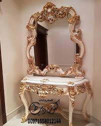 Pin By Knooz Dumyat Furniture On انتيكات كنسول طاولة مدخل فاترينه Home Decor Decor Furniture