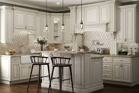 Cream colored cabinets with brown glaze. Amazon Com Jsi Wheaton 11 Solid Wood Kitchen Wall And Base Cabinets Home Kitchen