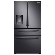This is a mode built into the samsung refrigerator to display them in a showroom so the lights work but the compressor. Samsung 28cuft 4 Door French Door Refrigerator With Flexzone Drawer
