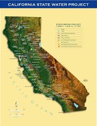 State Water Projects Map Jpg 1 700 2 200 Pixels Water Projects Hazard Map Map