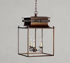 Bolton Metal Lantern Pendant Pottery Barn