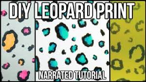 This tutorial shows the sketching and drawing steps from start to finish. How To Draw Easy Leopard Print Narrated Tutorial Youtube