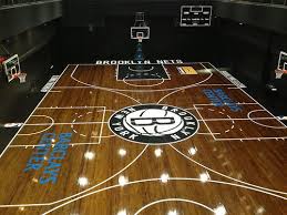 Прохоров рассказал о восьми уроках от покупки brooklyn nets. Brooklyn Nets Practice Court Hello Brooklyn Brooklyn Nets Basketball Court