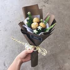 Chocolate bouquet chocolate bouquet diy candy bouquet candy arrangements. Discounts And Promotions From Heaven Bouquet Shop Shopee Malaysia