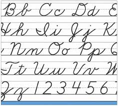Capitals are taught after lowercase letters because of their infrequent use and complex formations. Cursive Letters Dr Odd Cursive Chart Cursive Letters Chart Cursive Alphabet Chart