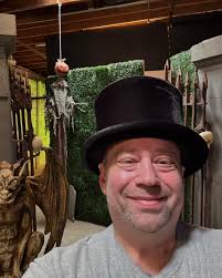Yup 48 almost 49 and still adore playing dress up!!! What a fun top hat.  Afternoon progresses to a Labor Day wine time meeting .