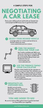 How To Negotiate A Car Lease To Get The Best Deal Money Management Lease Deals Car Buying Tips