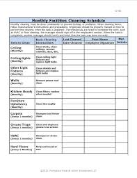 Restaurant Management Cleaning Schedule Cleaning Checklist Template Restaurant Management Kitchen Cleaning Checklist
