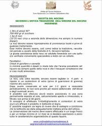 Così scopro che è quella del maestro artusi. Ricetta Del Nocino Modenese