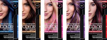 The color result and length of time that it lasts may vary depending on your current hair color and condition. Sponsored Temporary Hair Color Fun With Garnier Color Styler College Fashion