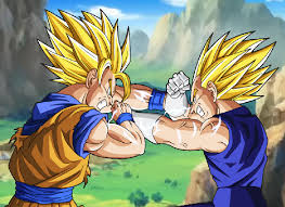 Goku Vs Vegeta Buu Saga Goku Vs Anime Goku
