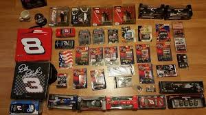 If you have a local nascar dealer near you, go to them and ask them if they have any way of telling you what it is worth or normally licensed official nascar stores and dealers have the information right there in the store. Huge Nascar Dale Earnhardt Sr Jr Collection See List