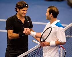 First child christian charles sampras was born 21 november 2002 in los angeles. Memory Lane Roger Federer Pete Sampras Clash In Msg Exhibition Sports Illustrated