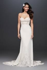 Sheer Beaded Bodice Lace Wedding Dress David S Bridal Petite Wedding Dress Ball Gown Wedding Dress Davids Bridal Wedding Dresses