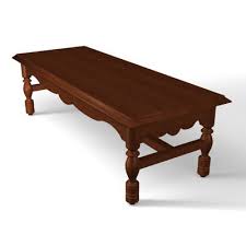 I'd appreciate any information about my old table: Old Fashioned Coffee Table Fbx