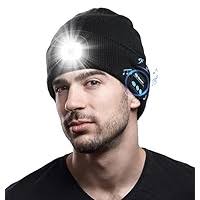 Amazon.com: CENSGO Gorro Bluetooth con la luz, regalos tecnológicos únicos  para hombres, esposo, él, adolescente, auriculares inalámbricos para pesca,  correr, trabajar, calcetines de Navidad, color gris : Ropa, Zapatos y  Joyería