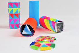How To Make A Teleidoscope A Type Of Diy Kaleidoscope Diy Kaleidoscope Paper Roll Crafts Toilet Paper Roll Crafts