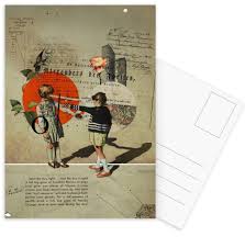 Folded postcards have 2 kinds: Zed Postcard Set Juniqe