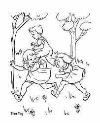 Starry night by van gogh. Kids Playing Free Coloring Page Coloring Home