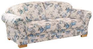 Dieser mustermix macht gute laune: Home Affaire 3 Sitzer Amrum Mit Blumenmuster Mit Federkern Online Kaufen Otto