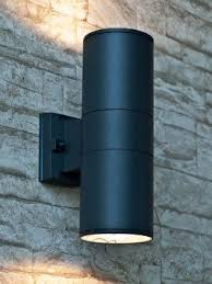 Sehr Grosse Wand Aussenleuchte In Schwarz Up Down Wandleuchte Amazon De Kuche Haushalt Wandleuchte Garten Wandleuchten Moderne Lampen