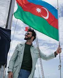 pin by sᴀlᴀᴍᴢᴀᴅᴇ on azerbaijan in 2020 azerbaijan flag azerbaijan mens tops
