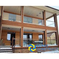 Скляні огорожі, поручні для сходів на профілі, шині.